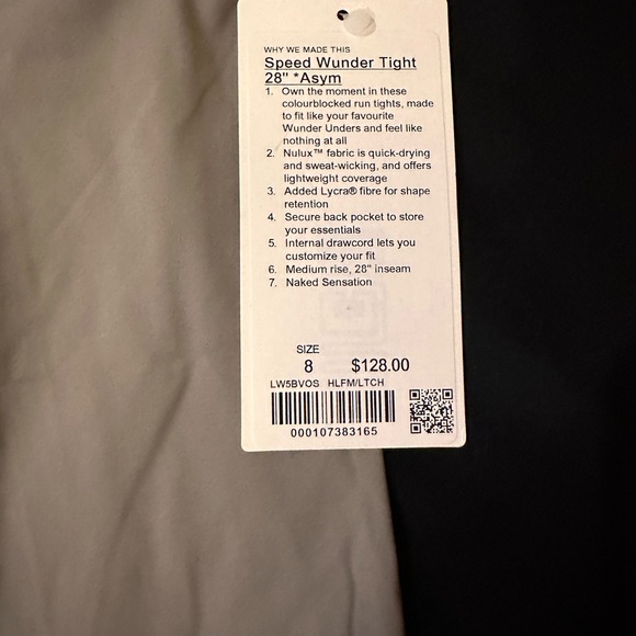 Lululemon Speed wunder tight - Picture 2 of 3